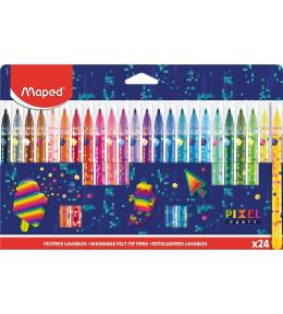 Flamastry Pixel 24szt MAPED