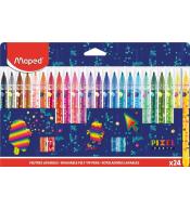 Flamastry Pixel 24szt MAPED