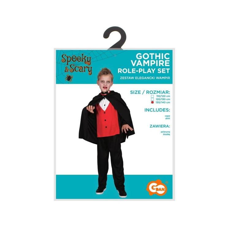 Strój dla dzieci Elegancki Wampir rozm.130/140cm