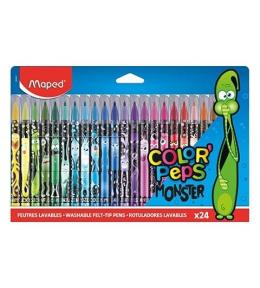 Flamastry Colorpeps Monster 24 kolory