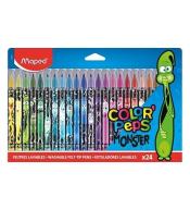 Flamastry Colorpeps Monster 24 kolory