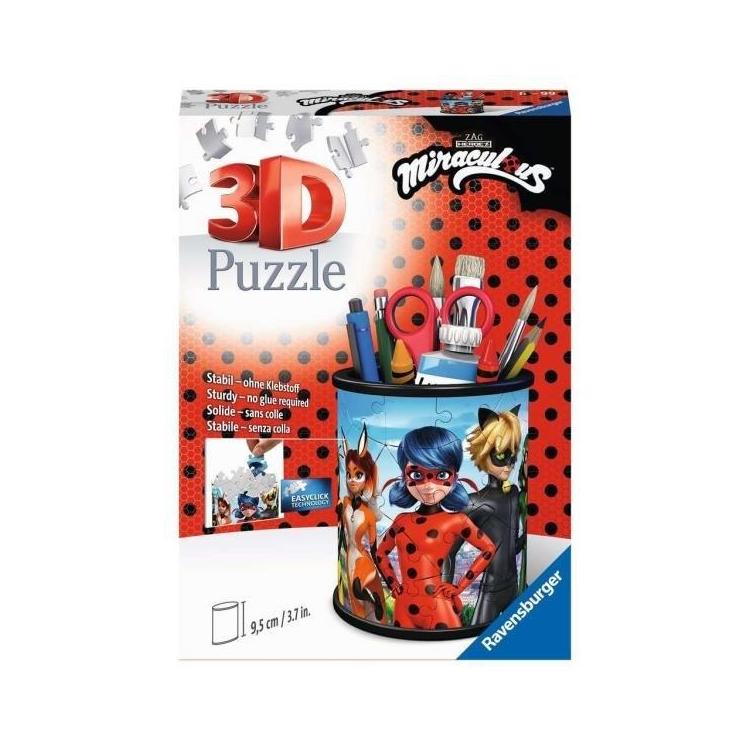 Puzzle 3D 54 Przybornik Miraculous