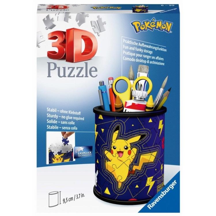 Puzzle 3D 54 Przybornik Pikachu