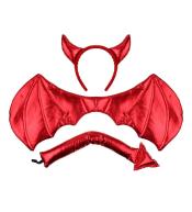 Zestaw czerwony diabełek