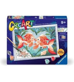 CreArt dla dzieci: Romantyczne rybki z brokatem