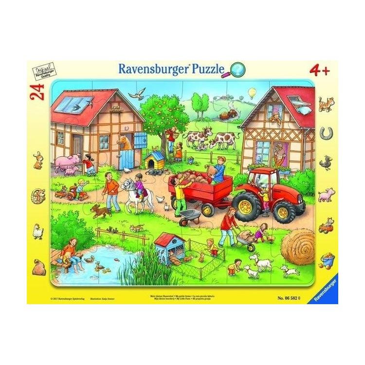Puzzle w ramce 24 Moja mała farma