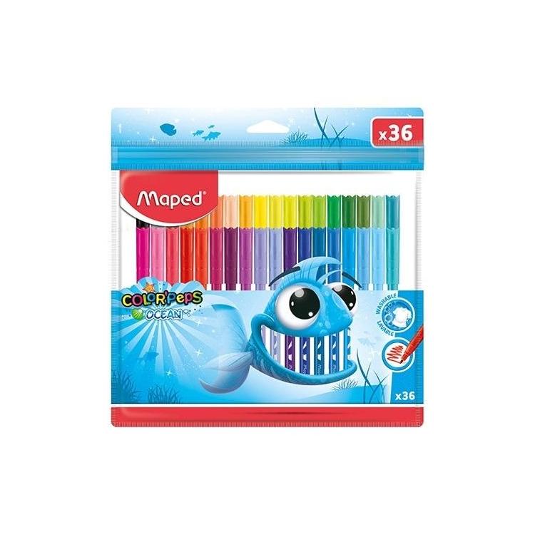 Flamastry Colorpeps Ocean 36 kolorów MAPED