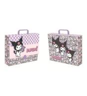 Teczka z rączką A4 XL Kuromi pink