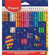 Kredki Pixel 24szt MAPED