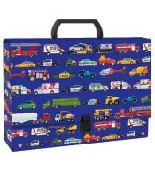 Teczka z rączką gruba Pojazdy 11 DERFORM