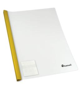 Obwoluta PP A4 50K żółta listwa (12szt)