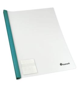 Obwoluta PP A4 50K zielona listwa (12szt)