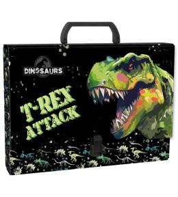 Teczka twarda z rączką Dinozaur 20 DERFORM