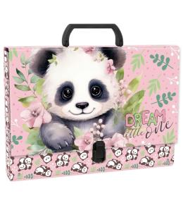 Teczka twarda z rączką Panda 10 DERFORM
