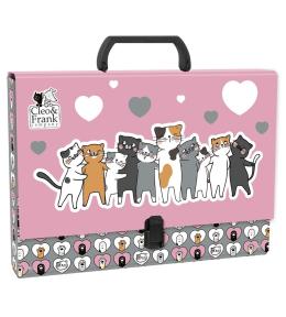 Teczka twarda z rączką Cleo i Frank 39 DERFORM