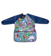 Fartuszek do malowania z rękawami Auta KIDEA