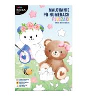 Malowanie po numerach Misie KIDEA