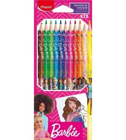 Kredki Barbie 12szt MAPED