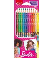 Kredki Barbie 12szt MAPED