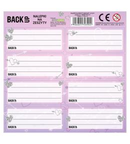 Nalepki na zeszyty BackUp 7 A32 (25szt) DERFORM