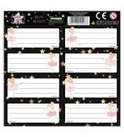 Nalepki na zeszyty Baletnica (25szt)