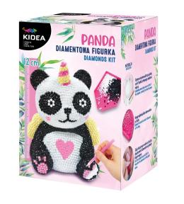 Figurka diamentowa panda KIDEA