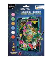 Obraz 3D tajemnice tropików KIDEA