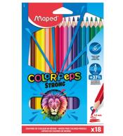 Kredki Colorpeps Strong trójkątne 18 kol MAPED