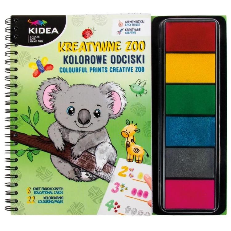 Odciski kreatywne zoo KIDEA