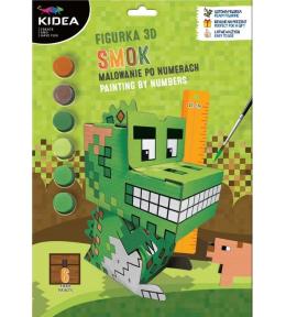 Figurka 3D malowanie po numerach Smok KIDEA