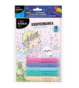 Malowanie kropkami Wróżki KIDEA