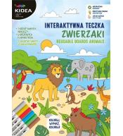 Teczka interaktywna zwierzaki KIDEA