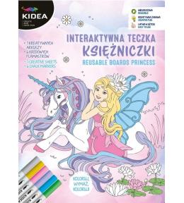 Teczka interaktywna księżniczki KIDEA