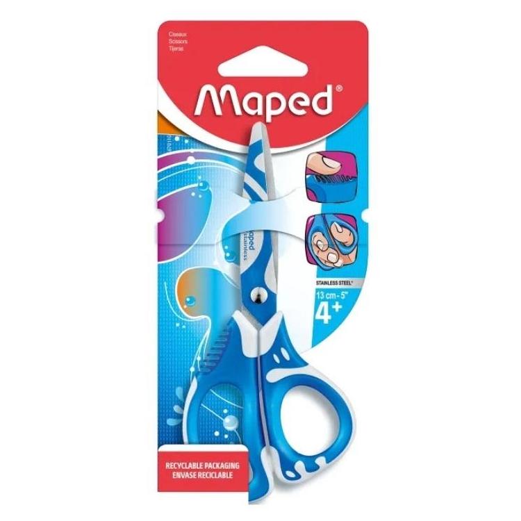 Nożyczki Zenoa fit 13cm niebieski MAPED