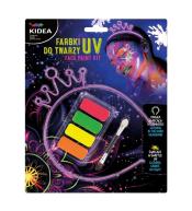 Farbki do twarzy UV z opaską KIDEA