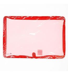 Teczka na zamek A4 czerwona