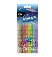 Kredki Holo 12 kolorów KIDEA