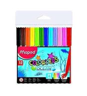 Flamastry Colorpeps Ocean 12 kolorów MAPED