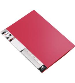 Teczka ofertowa A4 20 koszulek czerwona