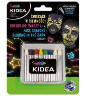 Kredki do twarzy 8 kolorów KIDEA
