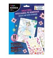 Wyklejanka metaliczna Magiczny Świat KIDEA