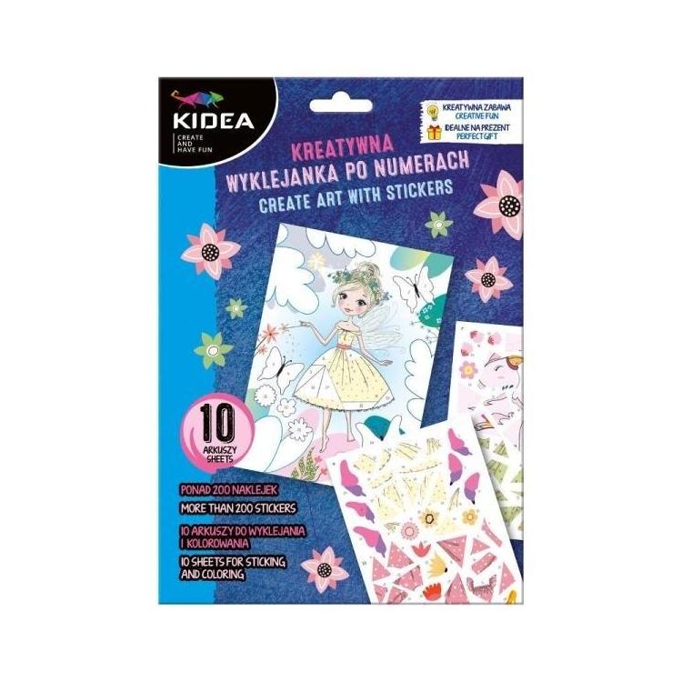 Wyklejanka metaliczna Magiczny Świat KIDEA