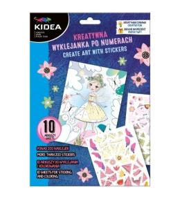 Wyklejanka metaliczna Magiczny Świat KIDEA