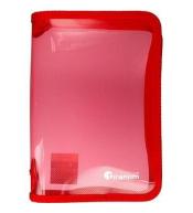 Teczka na zamek A5 czerwona