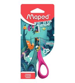 Nożyczki szkolne Jungle Fever Vivo 12cm mix MAPED