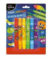 Pisaki zapachowe dwustronne 6 kolorów KIDEA