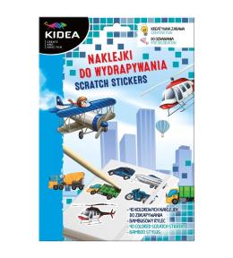 Naklejki do wydrapywania Pojazdy KIDEA
