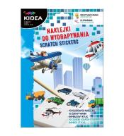 Naklejki do wydrapywania Pojazdy KIDEA