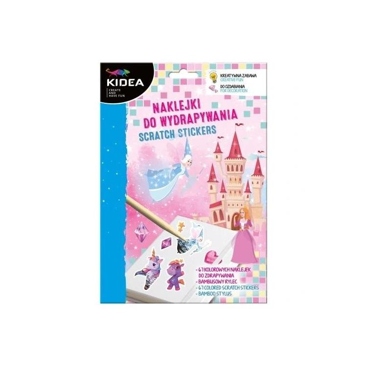 Naklejki do wydrapywania Magiczny Świat KIDEA