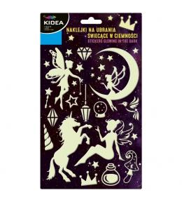 Naklejki na ubrania świecące Magiczny świat Kidea